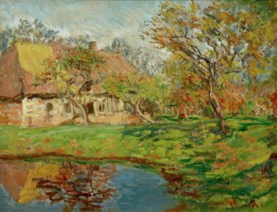 Capanna normanna da Claude Monet